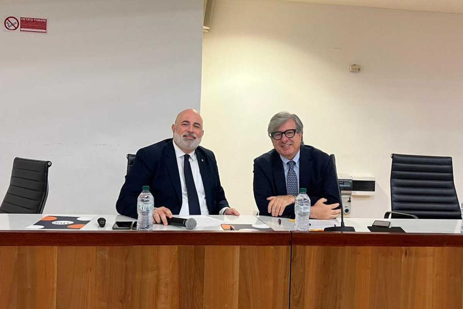 In foto Giovanni Lo Faro e Enrico Foti